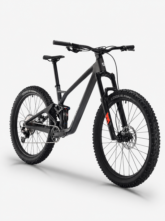 Titan 612 Carbon Fiber Soft Tail Mountain Bike
