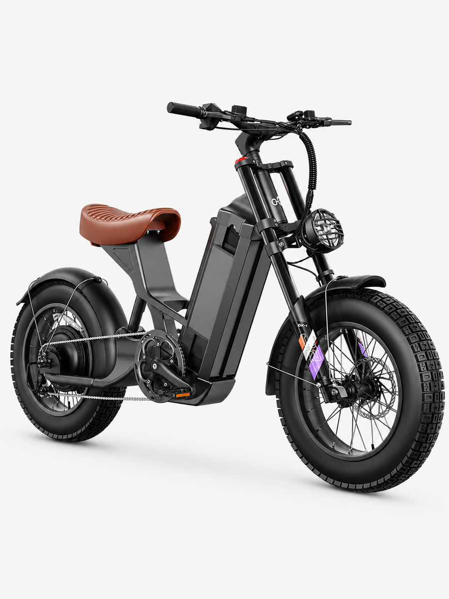 Long Range Electric Bike 4000W Motor 20x5 Fat Tires Hydraulic Brakes