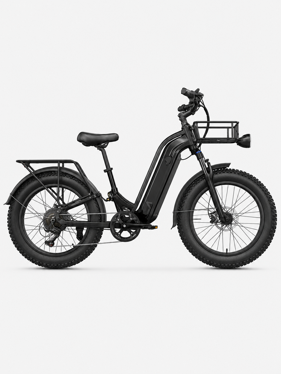 Electric Mountain Bike 1800W Motor 26x4.0 Fat Tires