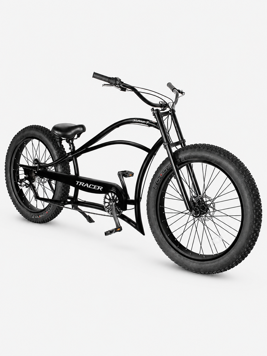 Stretch Beach Cruiser Bike 1/3/7-Speed Fat Tires
