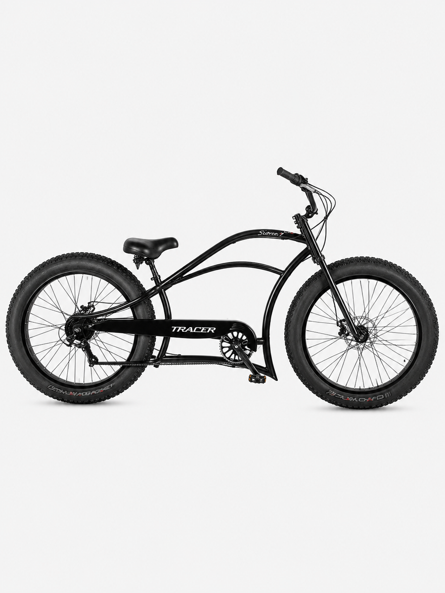 Stretch Beach Cruiser Bike 1/3/7-Speed Fat Tires