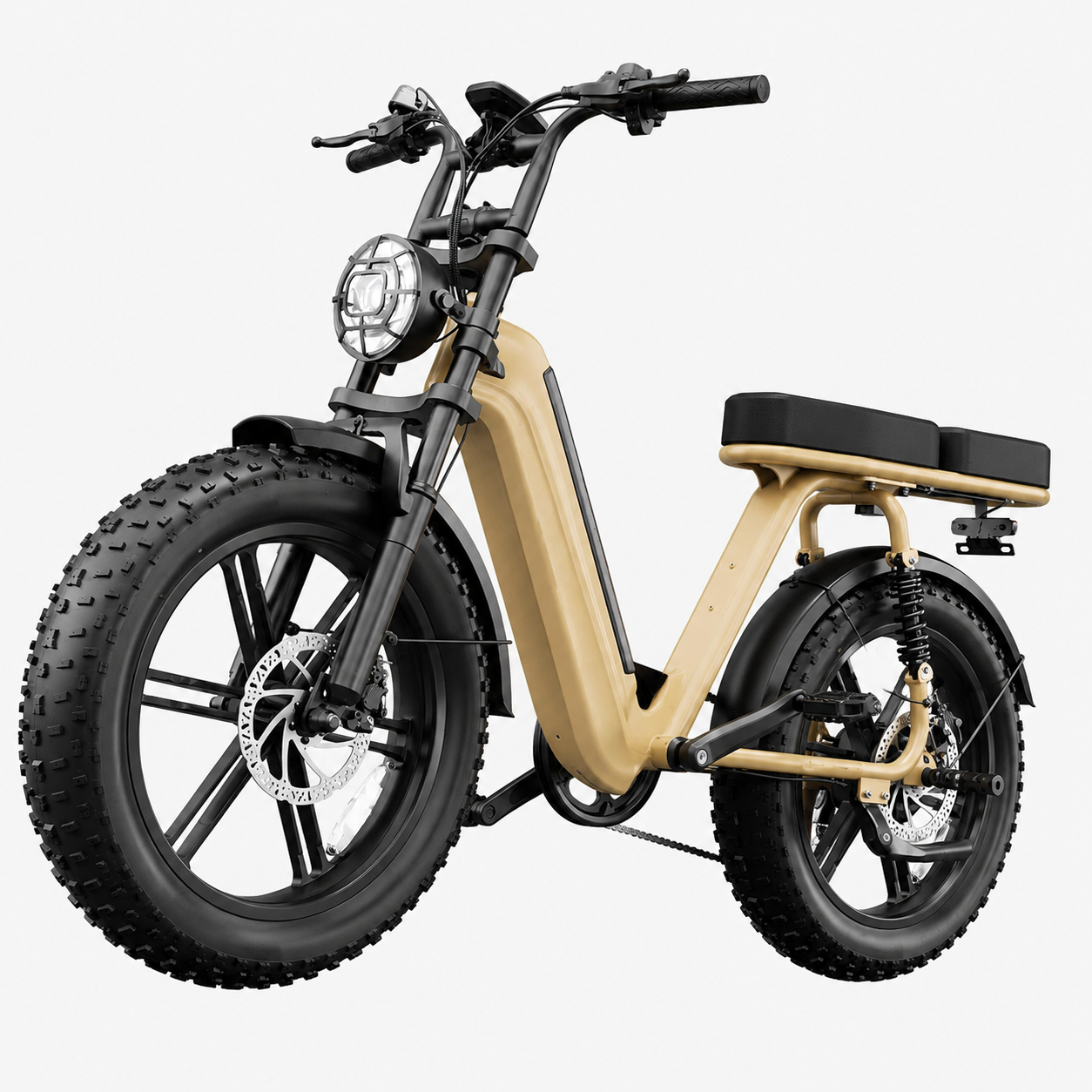 1500W Peak 20" Fat Tire All-Terrain Electric Bike