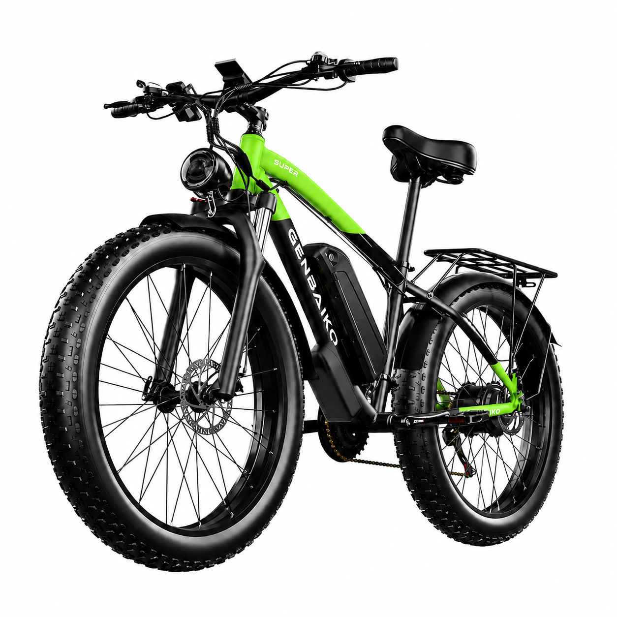 2500W Peak 26" Fat Tire Electric Bike